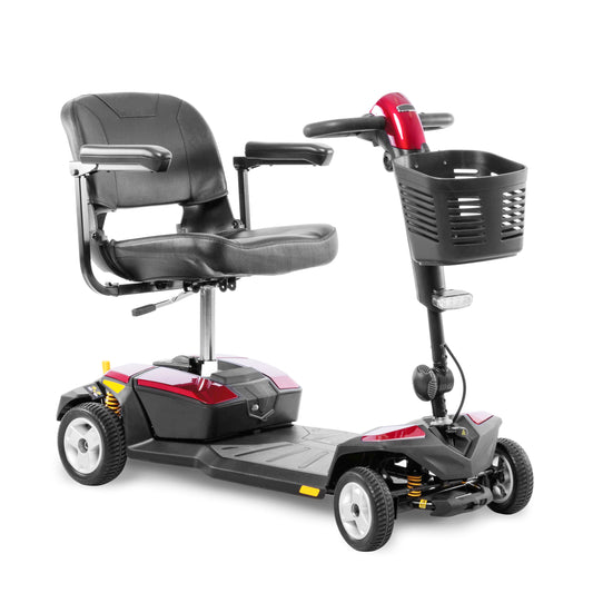 Deluxe 4-Wheel Scooter Red
